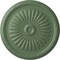 Ekena Millwork Juniper Ceiling Medallion (Fits Canopies up to 7"), Hand-Painted Athenian Green, 36"OD x 1 1/2"P CM36JUAGF - alternate 1